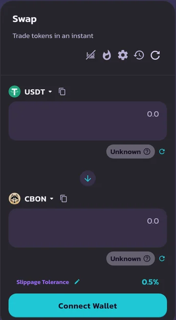 MultiSwap on the CADINU DEX